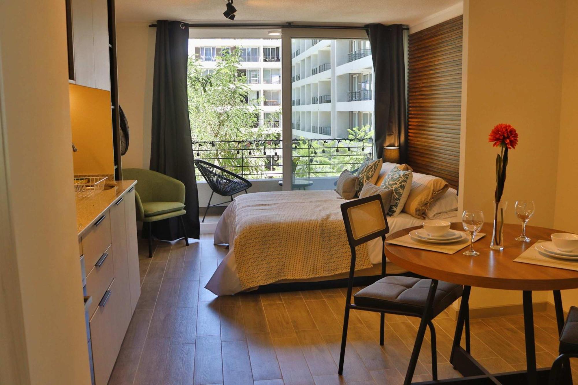 Apartamento Hom I Acogedor A Estrenar En 2pax Santiago